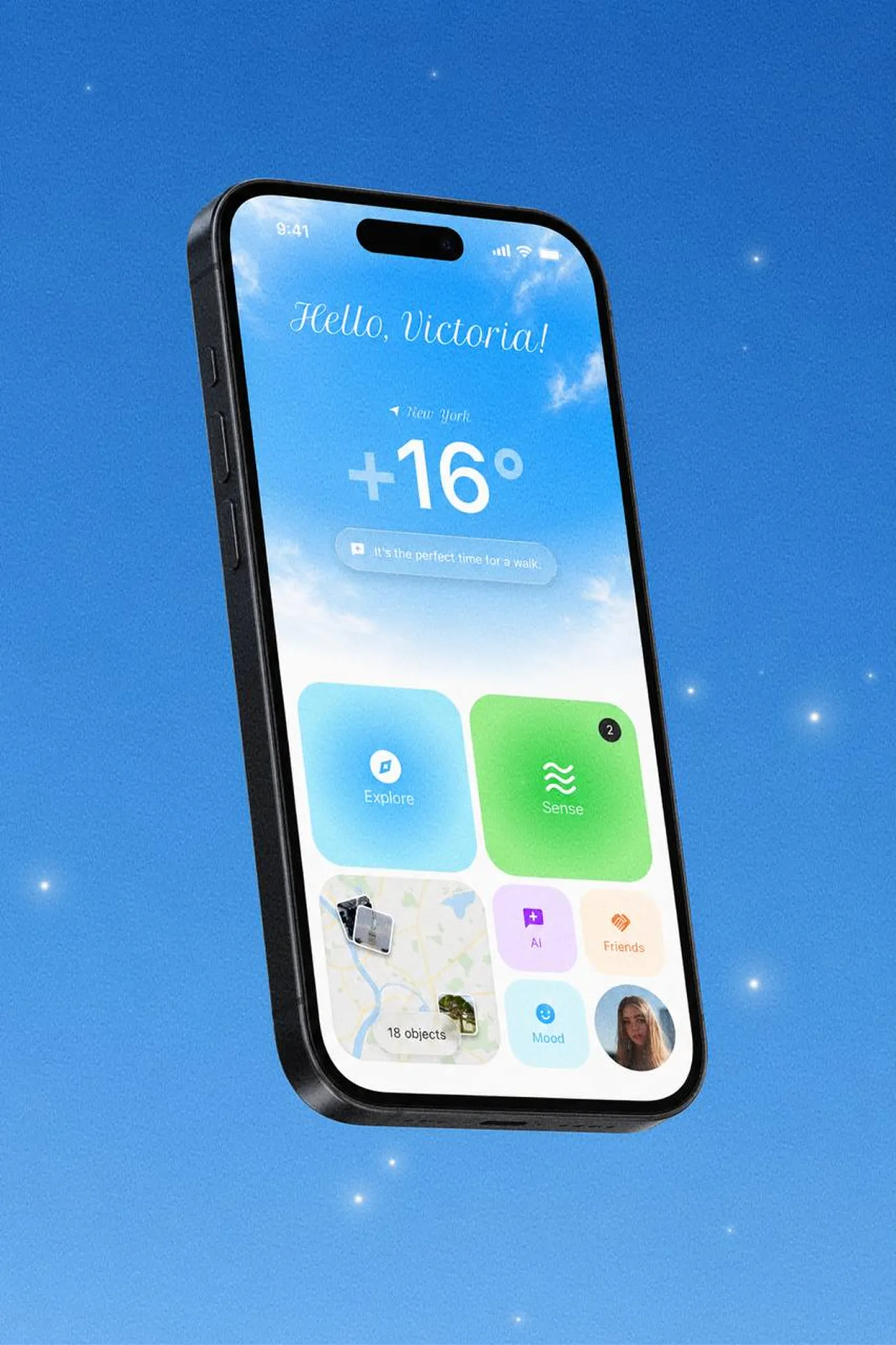 Приложение погоды на iPhone