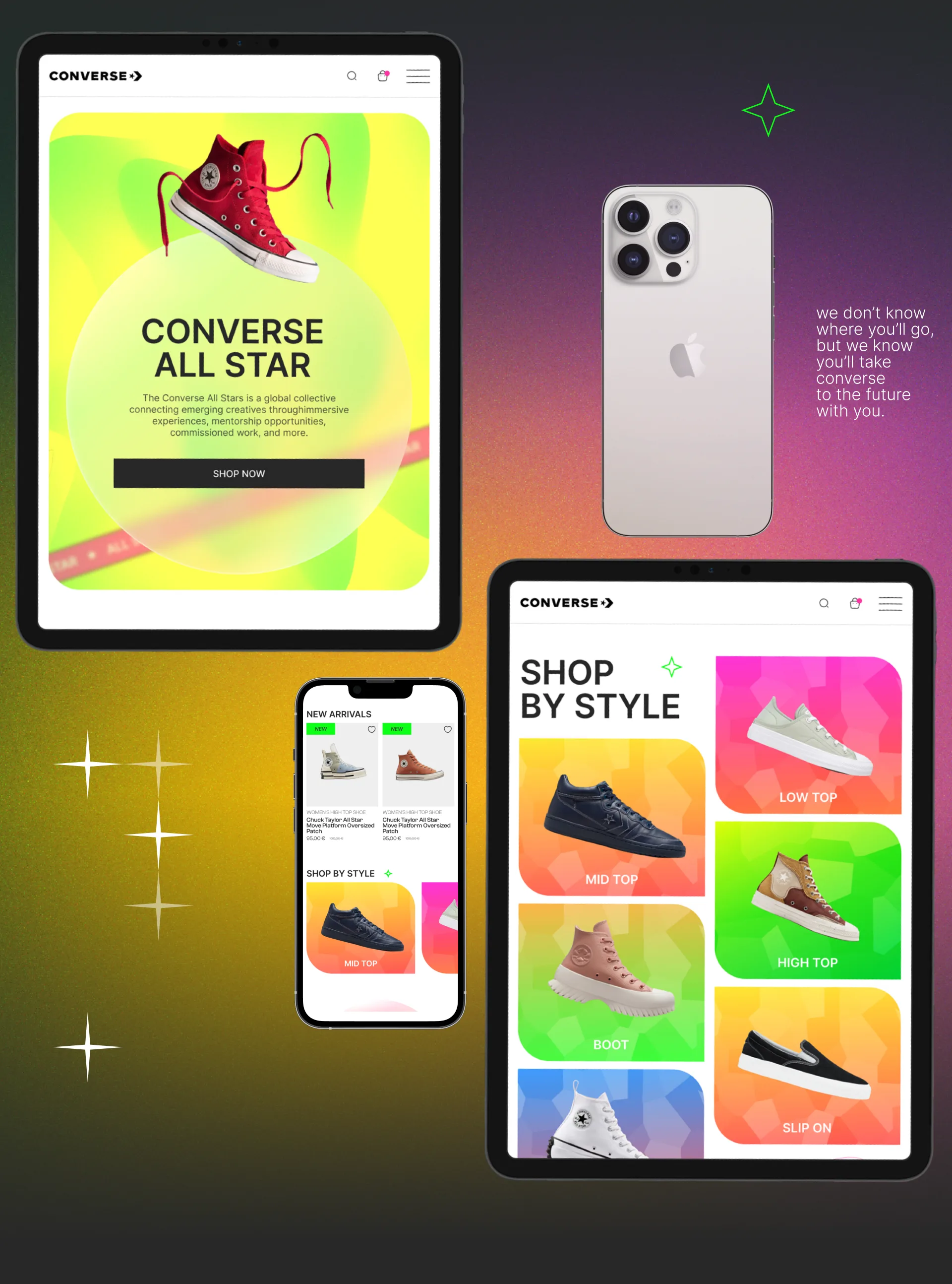 Редизайн интернет-магазина Converse — изображение 3