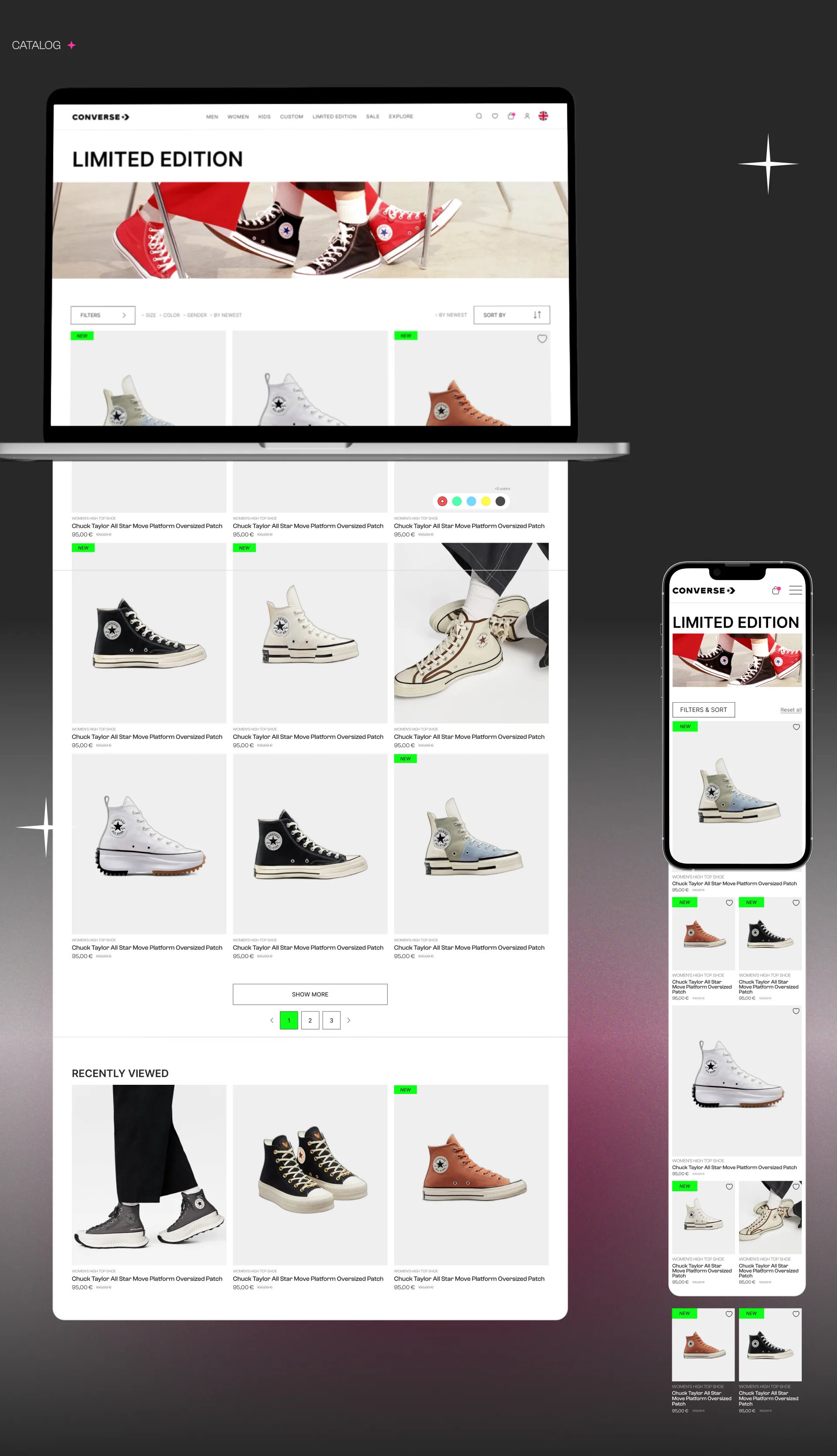 Редизайн интернет-магазина Converse — изображение 4