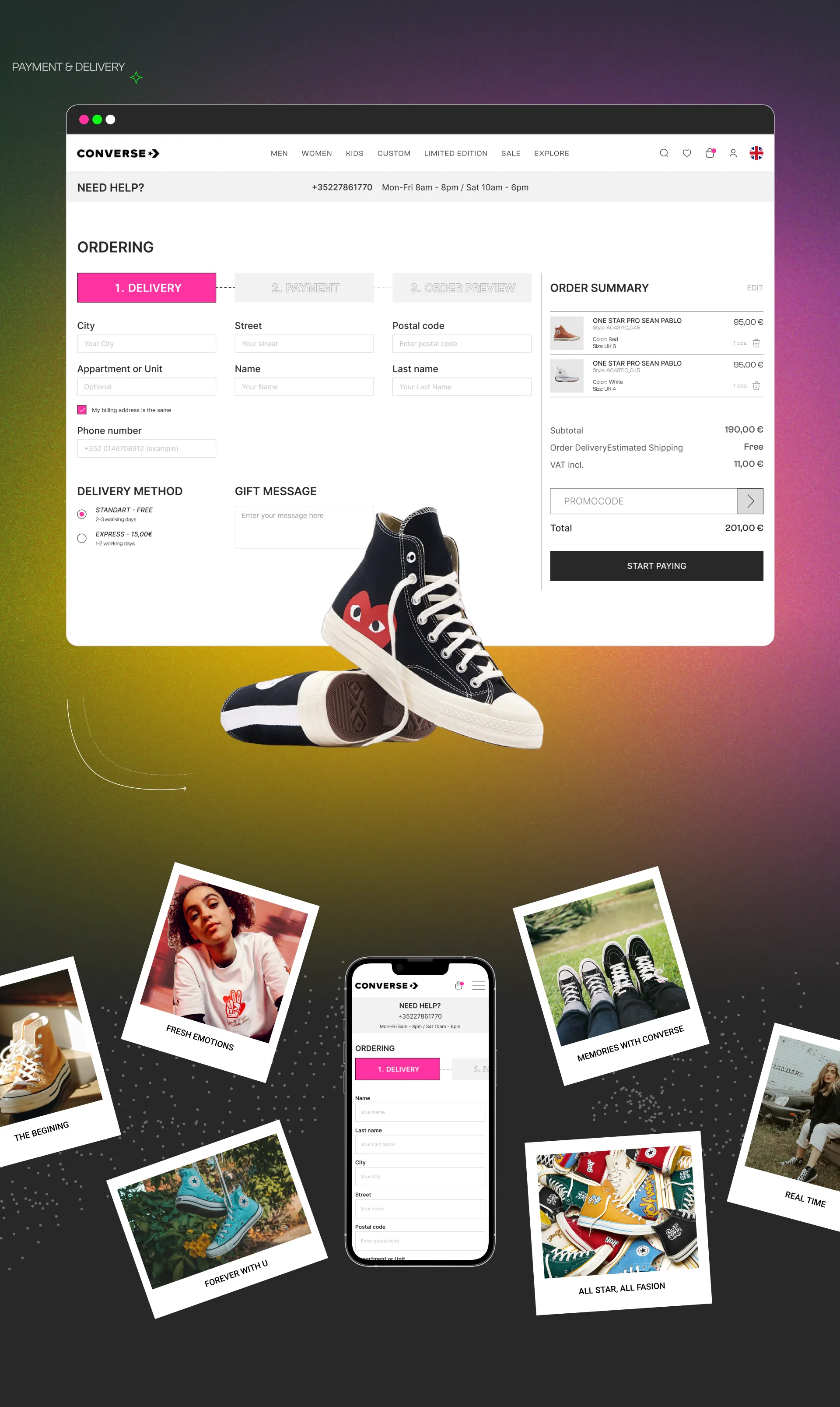 Редизайн интернет-магазина Converse — изображение 7